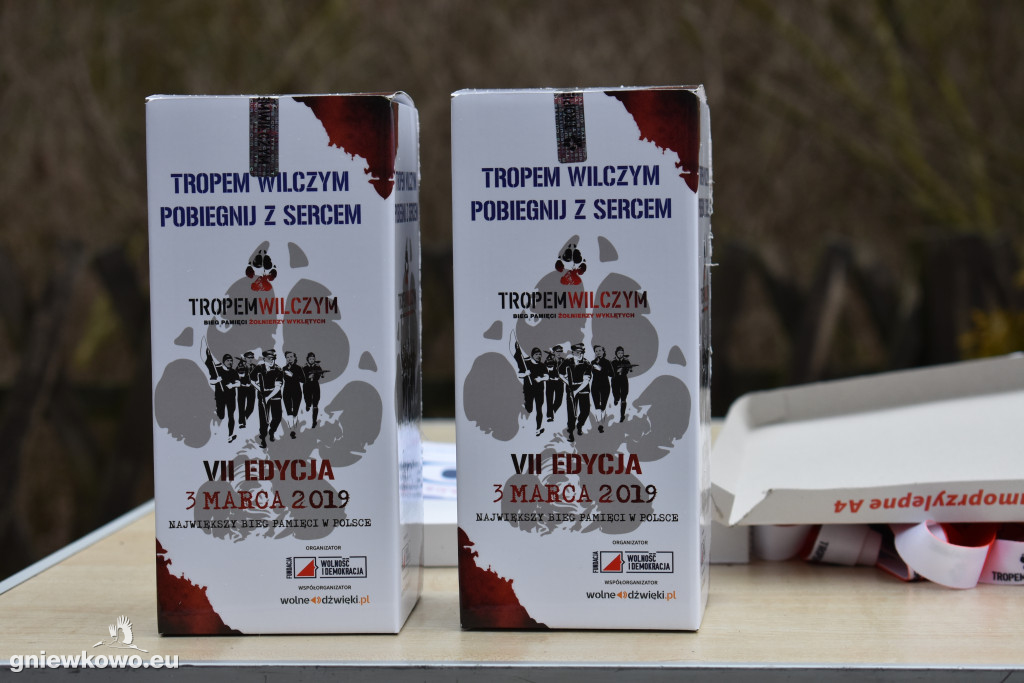 Bieg Tropem Wilczym: w hołdzie Żołnierzom Wyklętym-Gniewkowo 2019