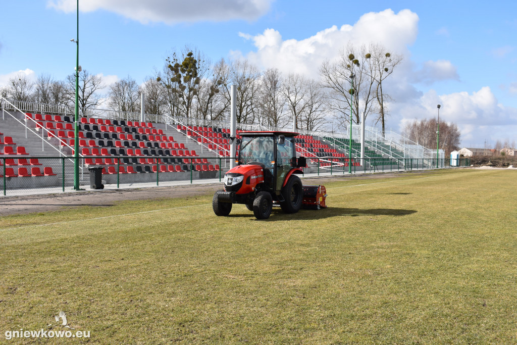 Remont boiska na Stadionie Miejskim