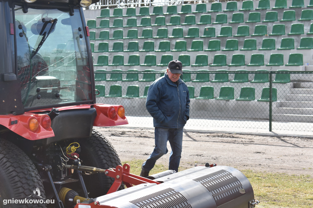 Remont boiska na Stadionie Miejskim