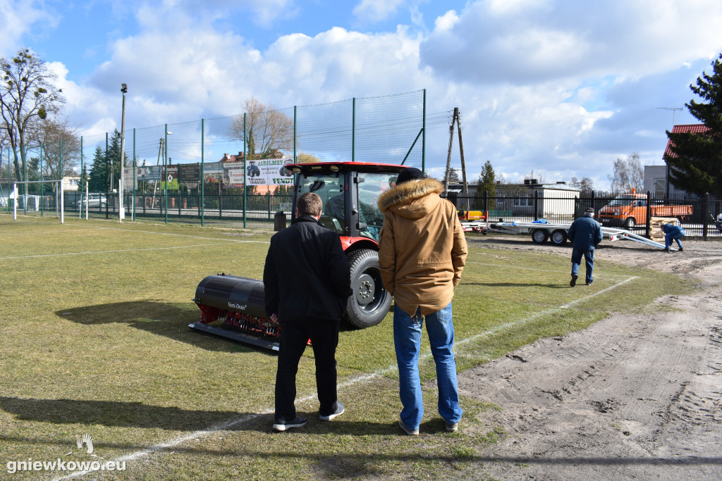 Remont boiska na Stadionie Miejskim