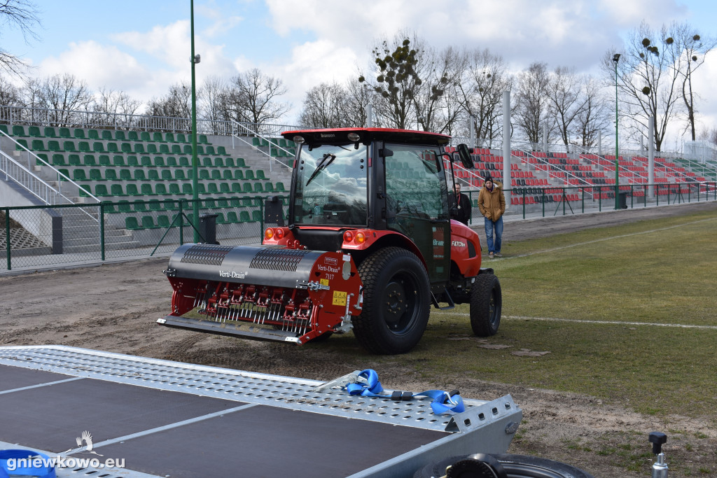 Remont boiska na Stadionie Miejskim