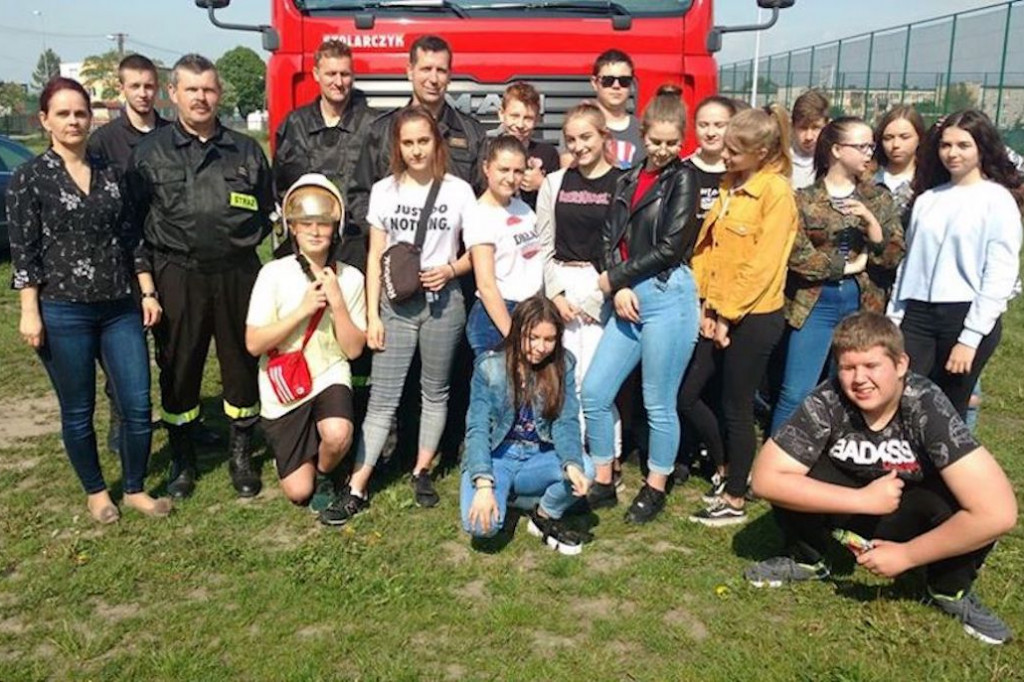 Straż pożarna w SP w Wierzchosławicach