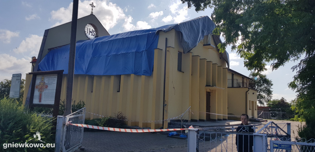 Gwałtowna burza 26.6.19