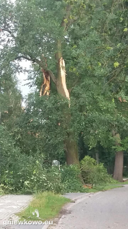 Gwałtowna burza 26.6.19