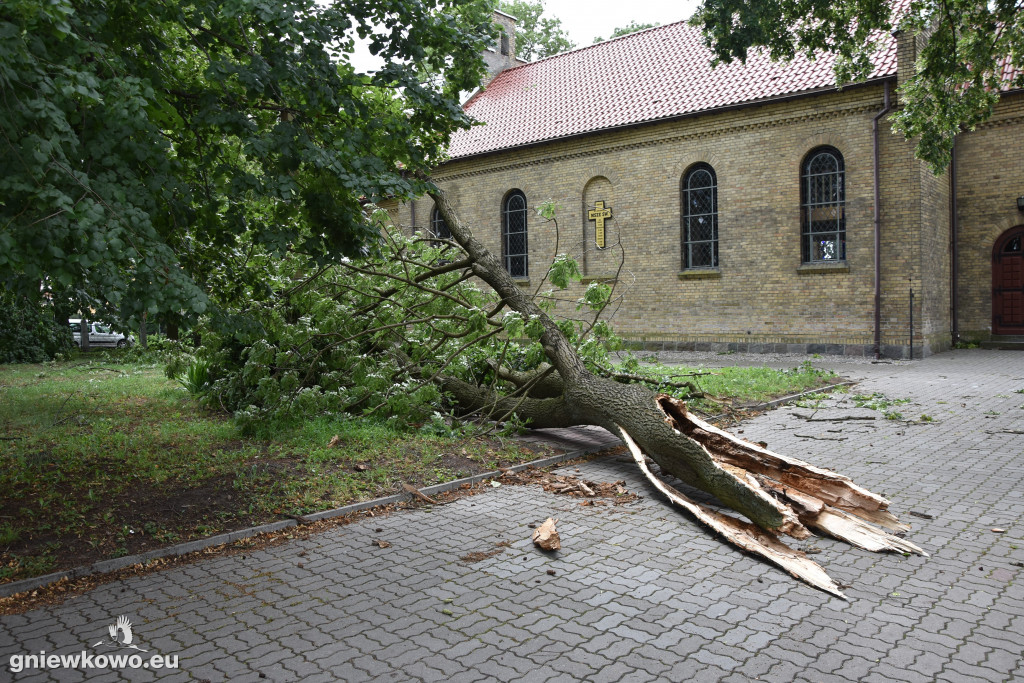 Gwałtowna burza 26.6.19
