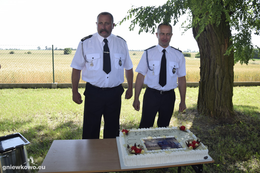 Obchody Jubileuszu 110-lecia Ochotniczej Straży Pożarnej w Kijewie.