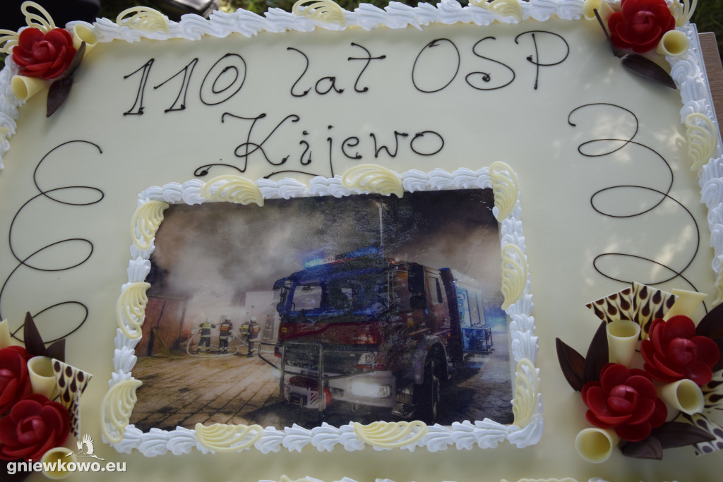 Obchody Jubileuszu 110-lecia Ochotniczej Straży Pożarnej w Kijewie.