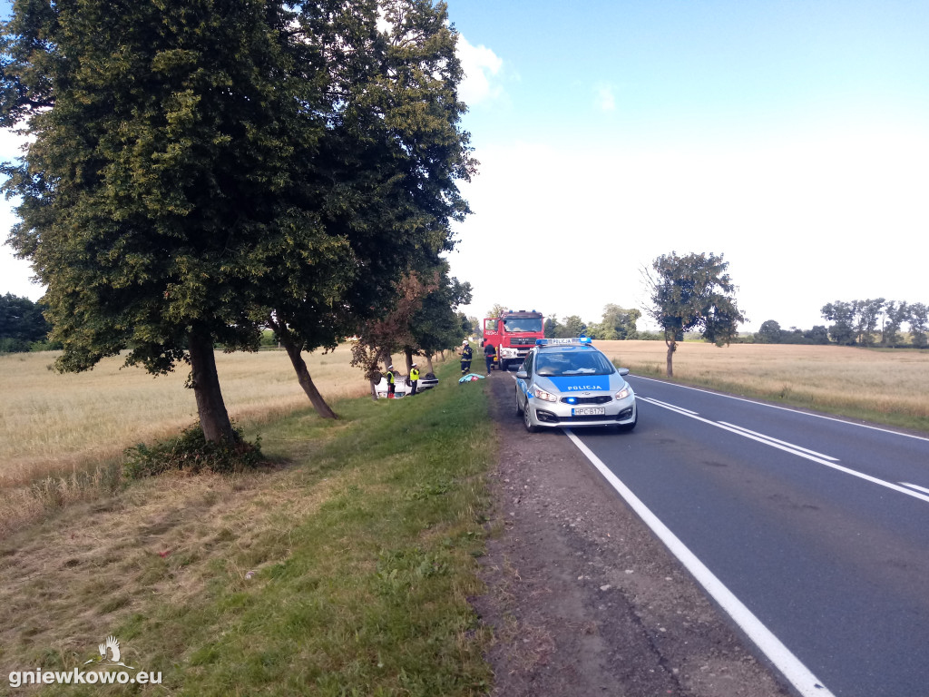 Wypadek w Suchatówce 7.07.2019