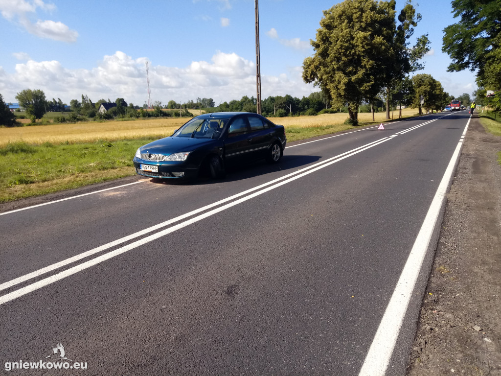 Wypadek w Suchatówce 7.07.2019