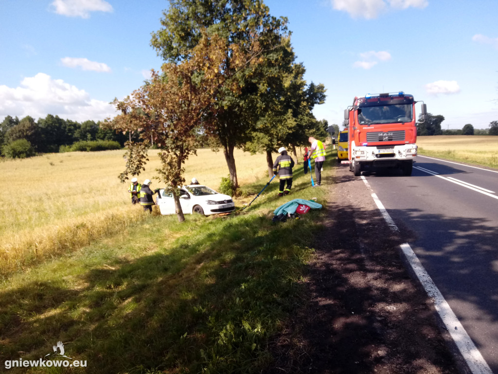 Wypadek w Suchatówce 7.07.2019