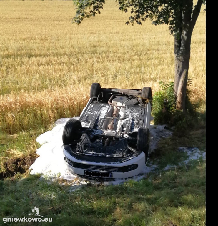 Wypadek w Suchatówce 7.07.2019