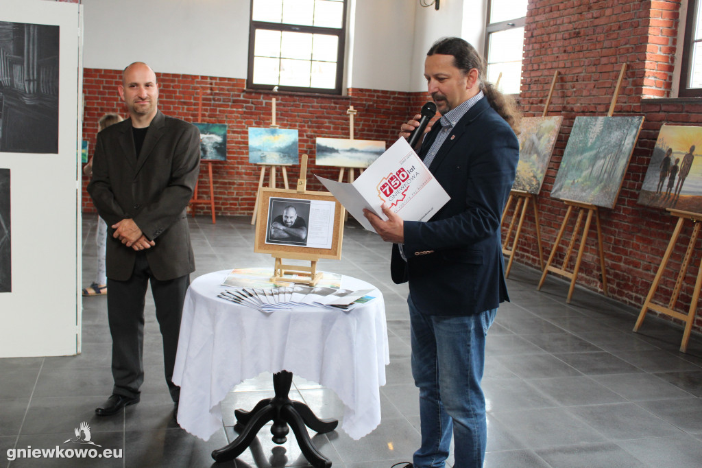 Otwarcie wystawy prac Jerzego Szczęsnego
