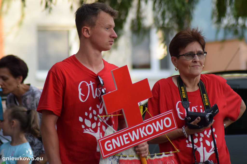 Powrót pielgrzymów z Jasnej Góry