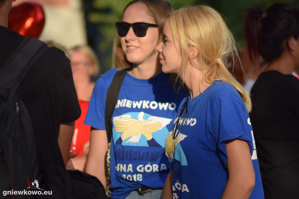Powrót pielgrzymów z Jasnej Góry