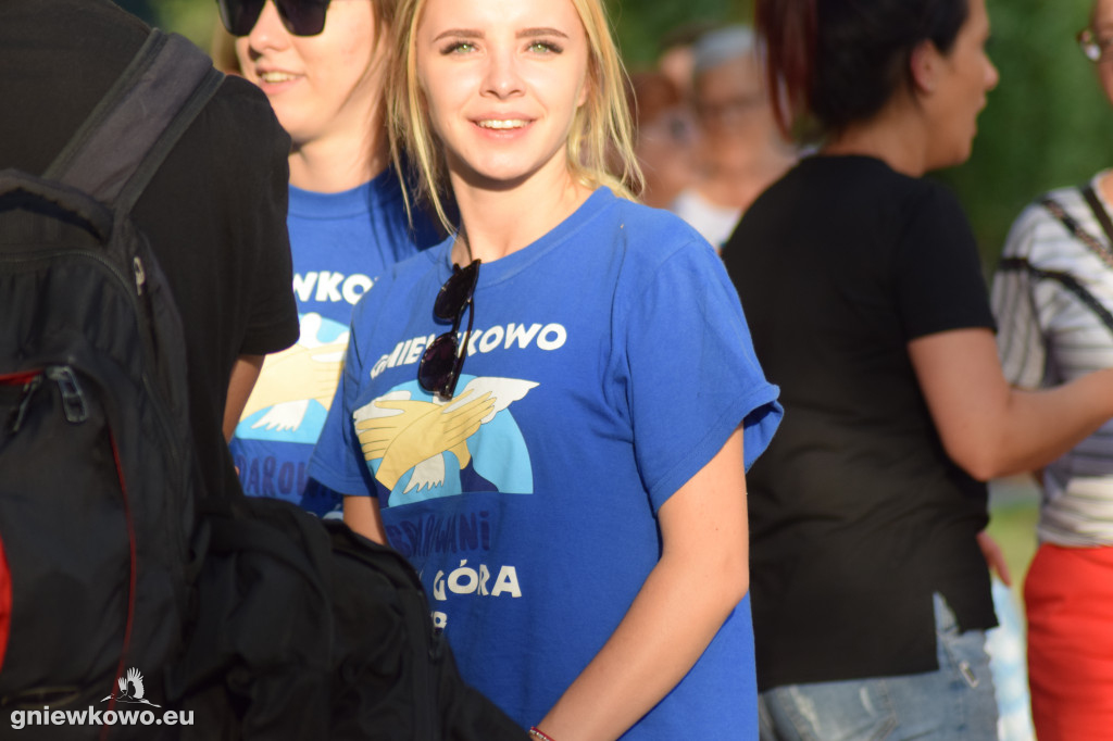 Powrót pielgrzymów z Jasnej Góry