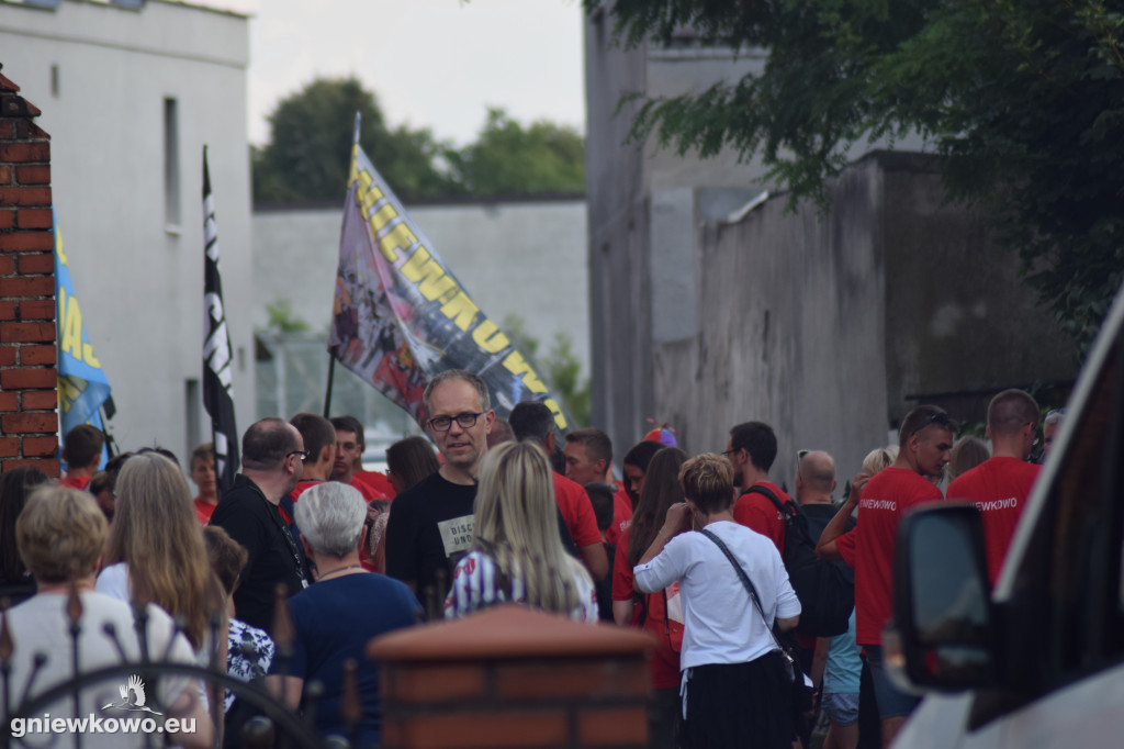Powrót pielgrzymów z Jasnej Góry