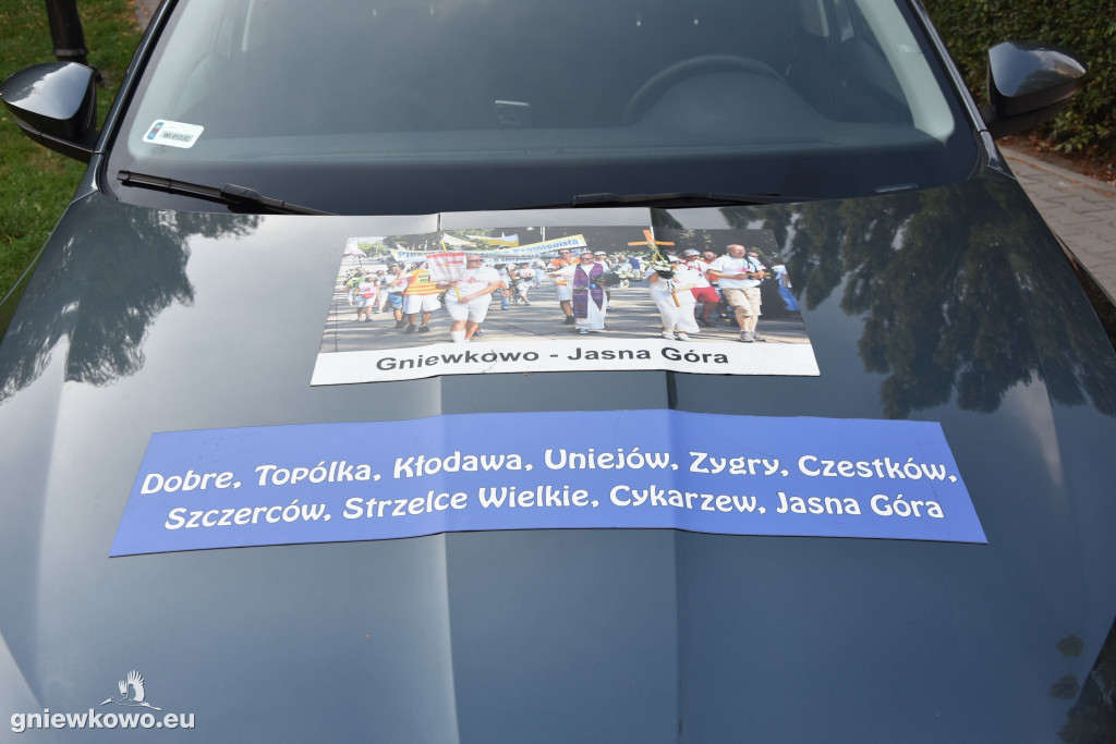Powrót pielgrzymów z Jasnej Góry