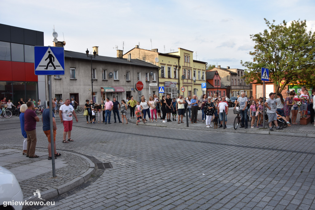 Powrót pielgrzymów z Jasnej Góry