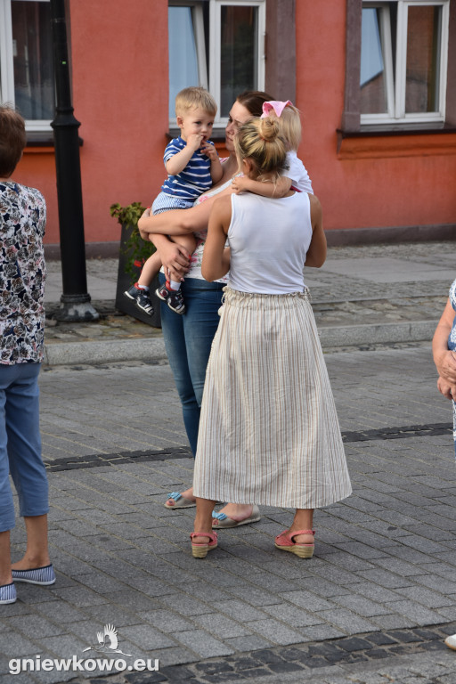Powrót pielgrzymów z Jasnej Góry
