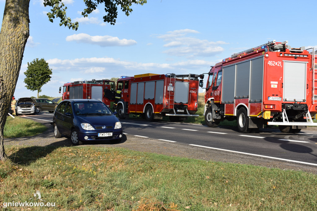 Wypadek Suchatówka 11.08.2019