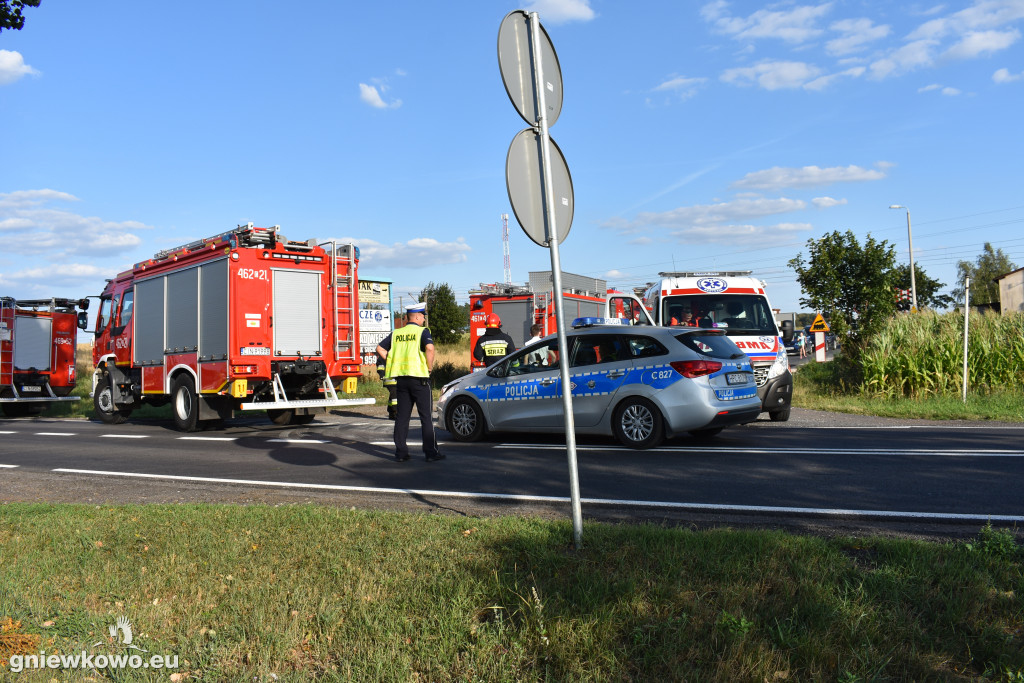 Wypadek Suchatówka 11.08.2019