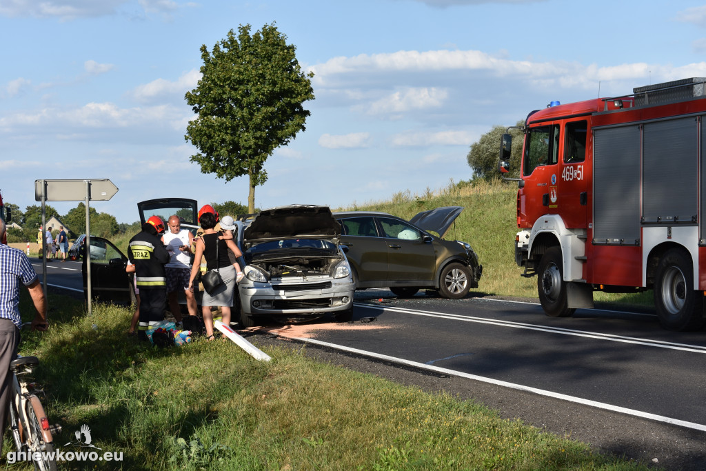 Wypadek Suchatówka 11.08.2019