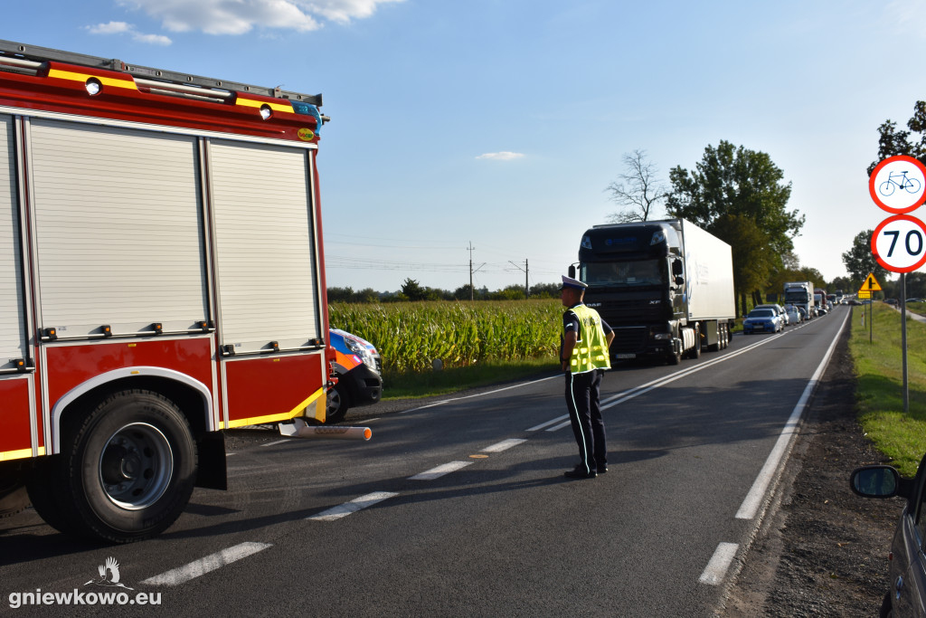 Wypadek Suchatówka 11.08.2019