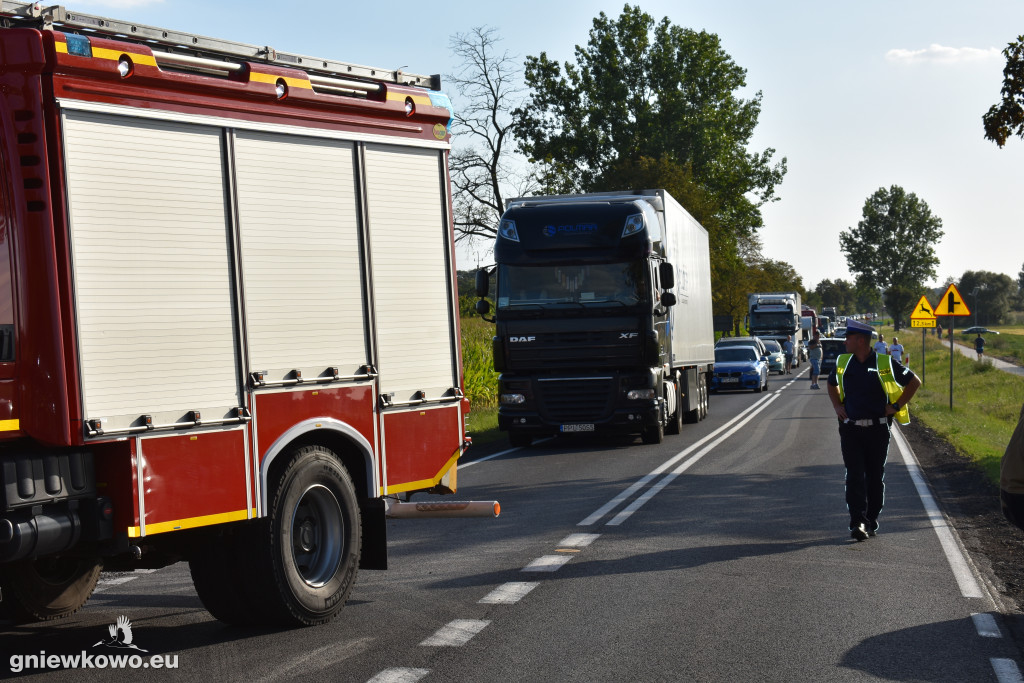 Wypadek Suchatówka 11.08.2019