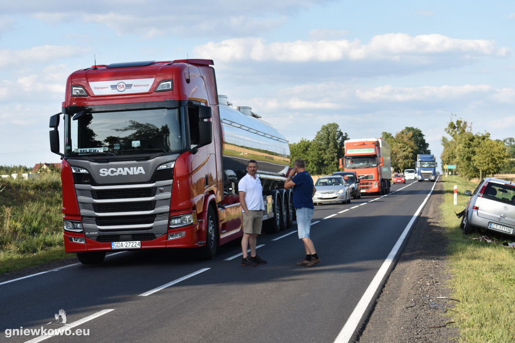 Wypadek Suchatówka 11.08.2019