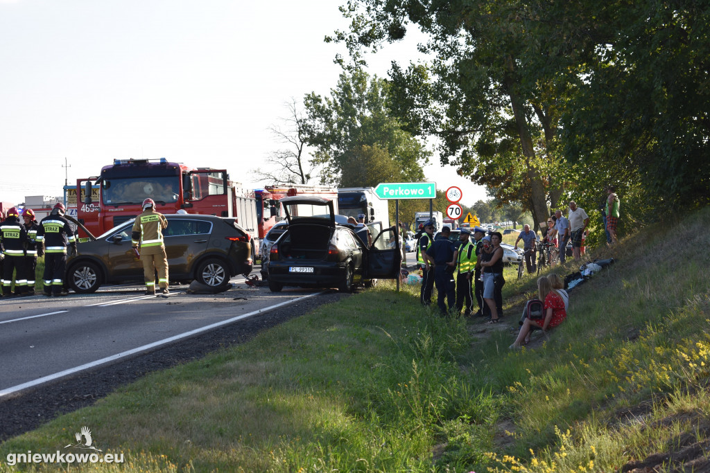 Wypadek Suchatówka 11.08.2019