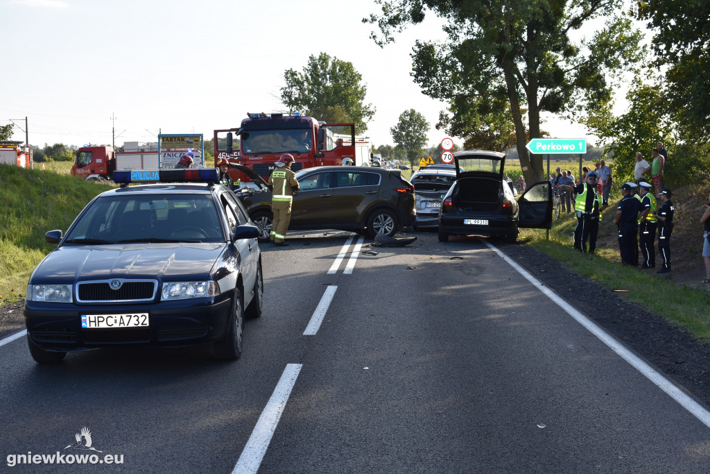 Wypadek Suchatówka 11.08.2019
