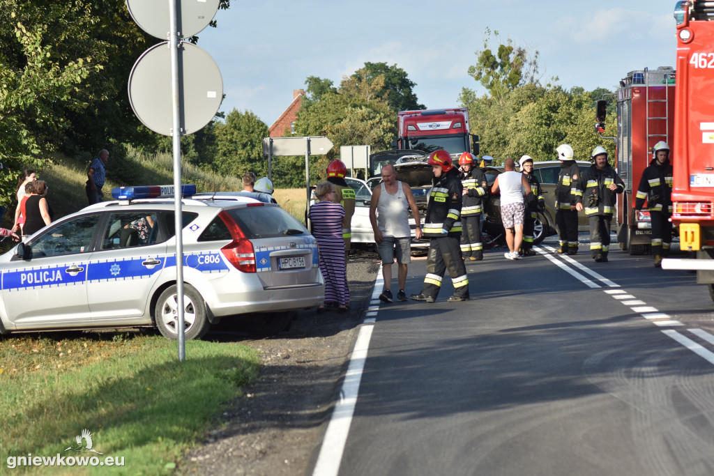 Wypadek Suchatówka 11.08.2019