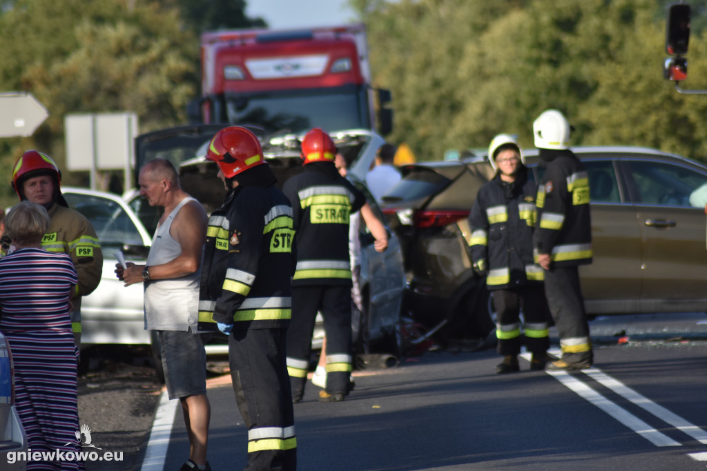 Wypadek Suchatówka 11.08.2019