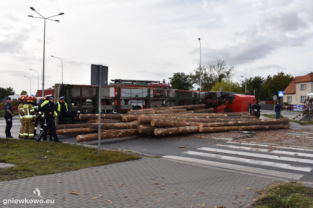 Wypadek na rondzie 16.09.2019