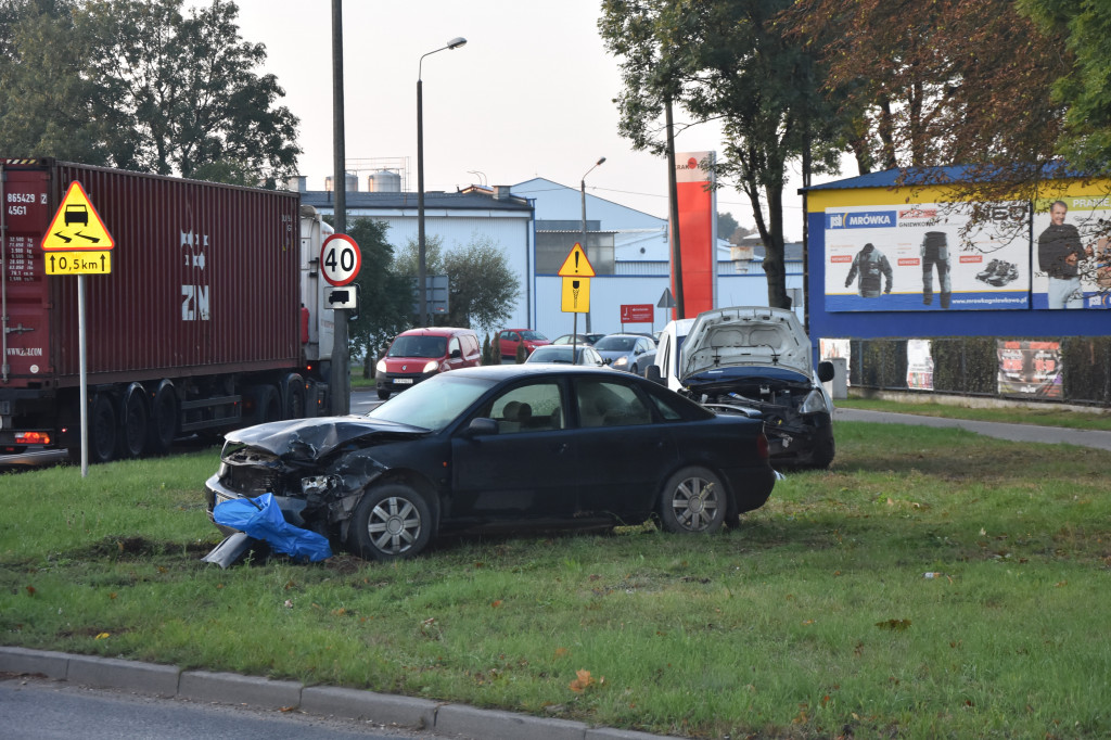 Kolizja na skrzyżowaniu