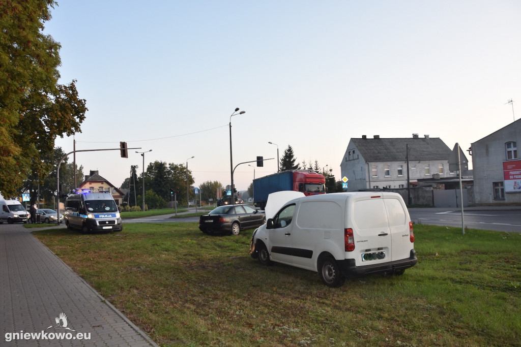Kolizja na skrzyżowaniu