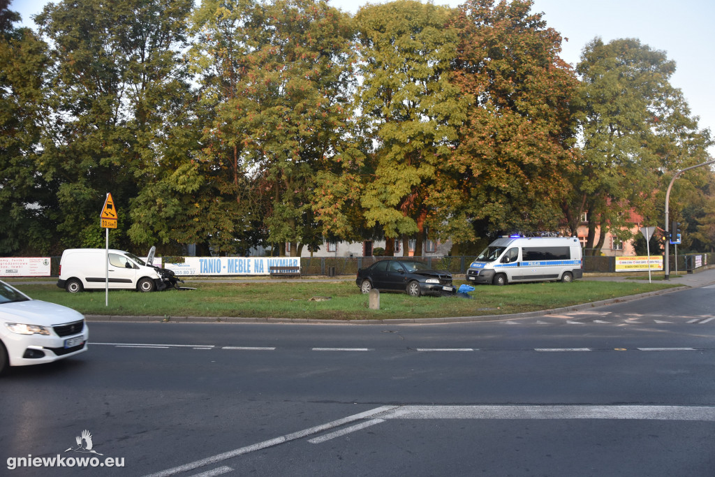 Kolizja na skrzyżowaniu