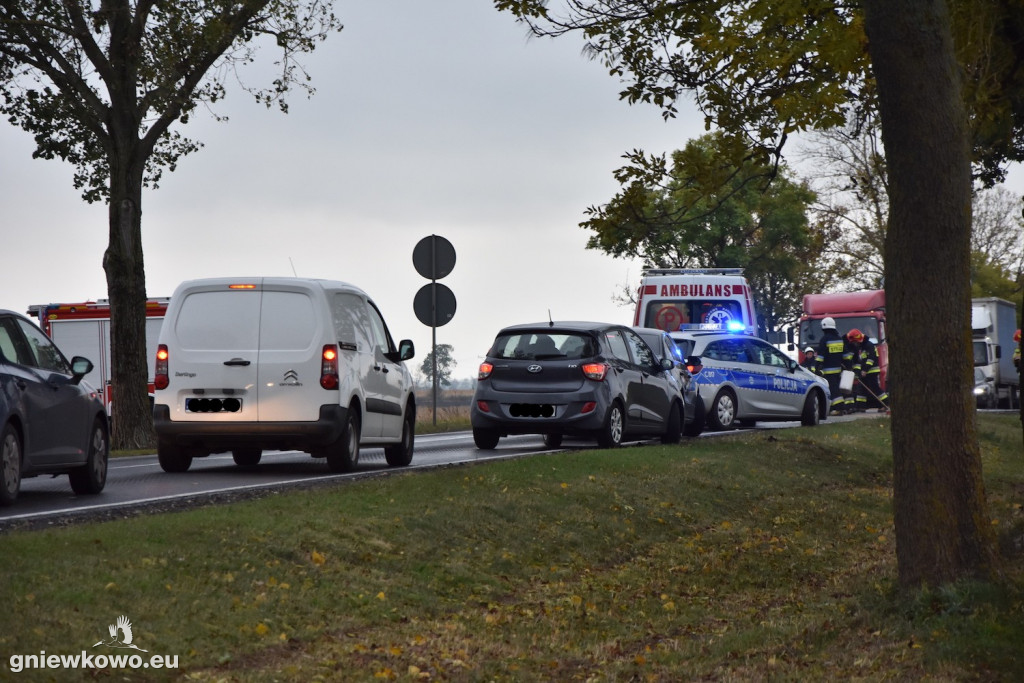 Wypadek w Wielowsi