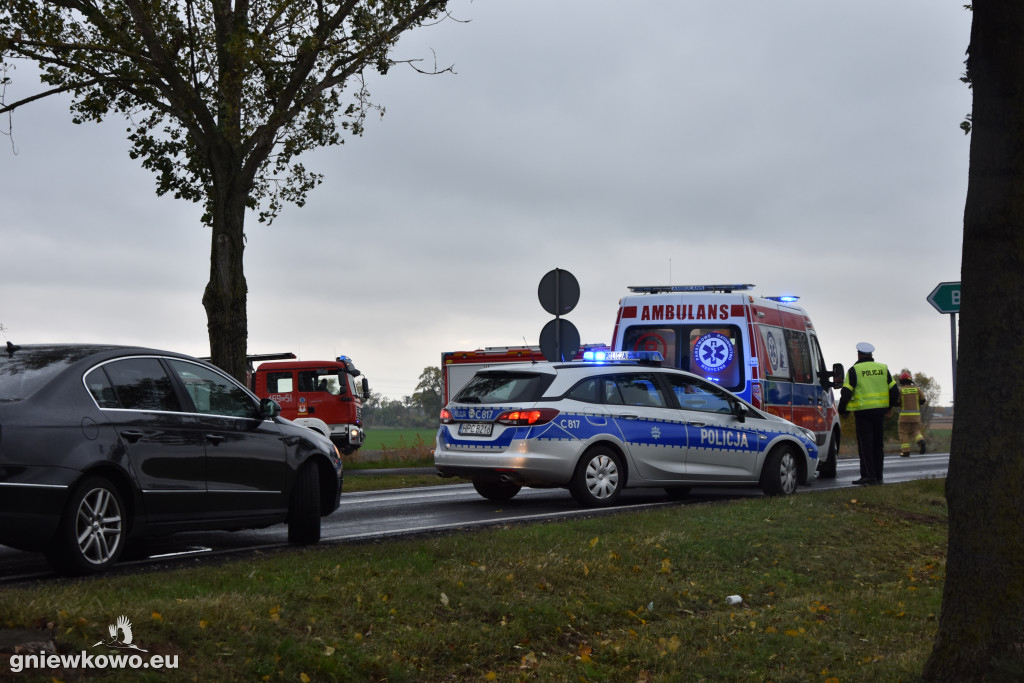 Wypadek w Wielowsi