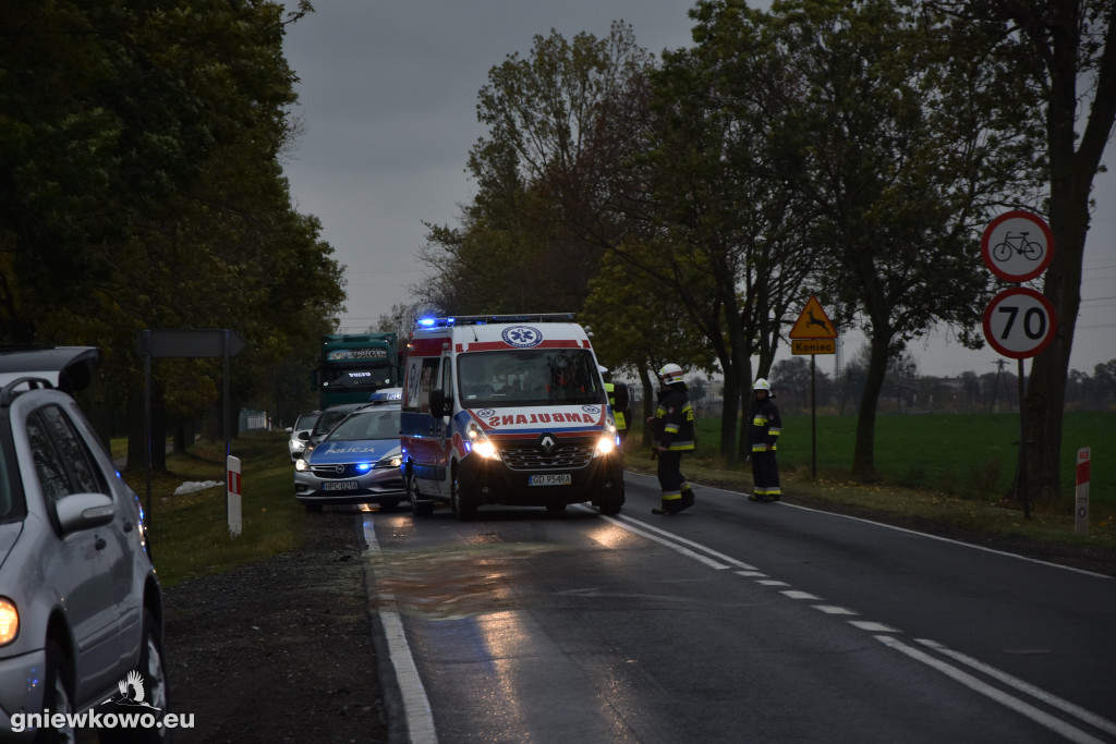 Wypadek w Wielowsi