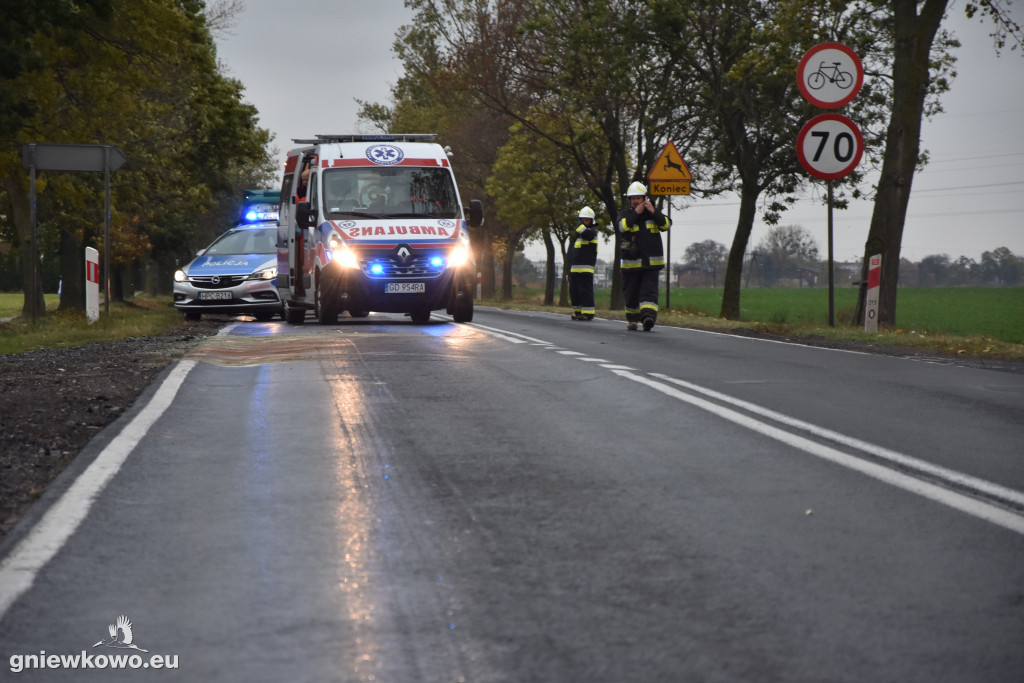Wypadek w Wielowsi