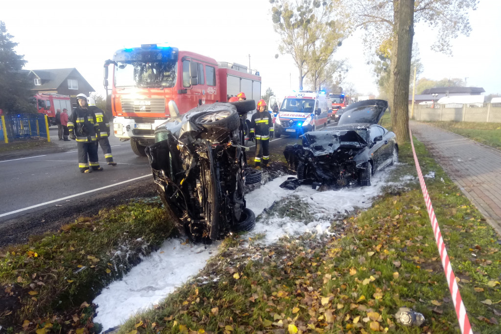 Wypadek na DK 15