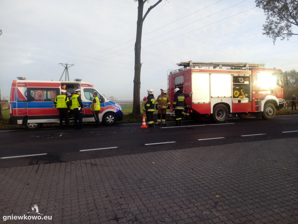 Wypadek na DK 15
