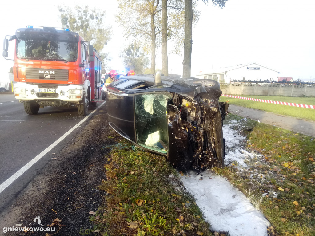 Wypadek na DK 15