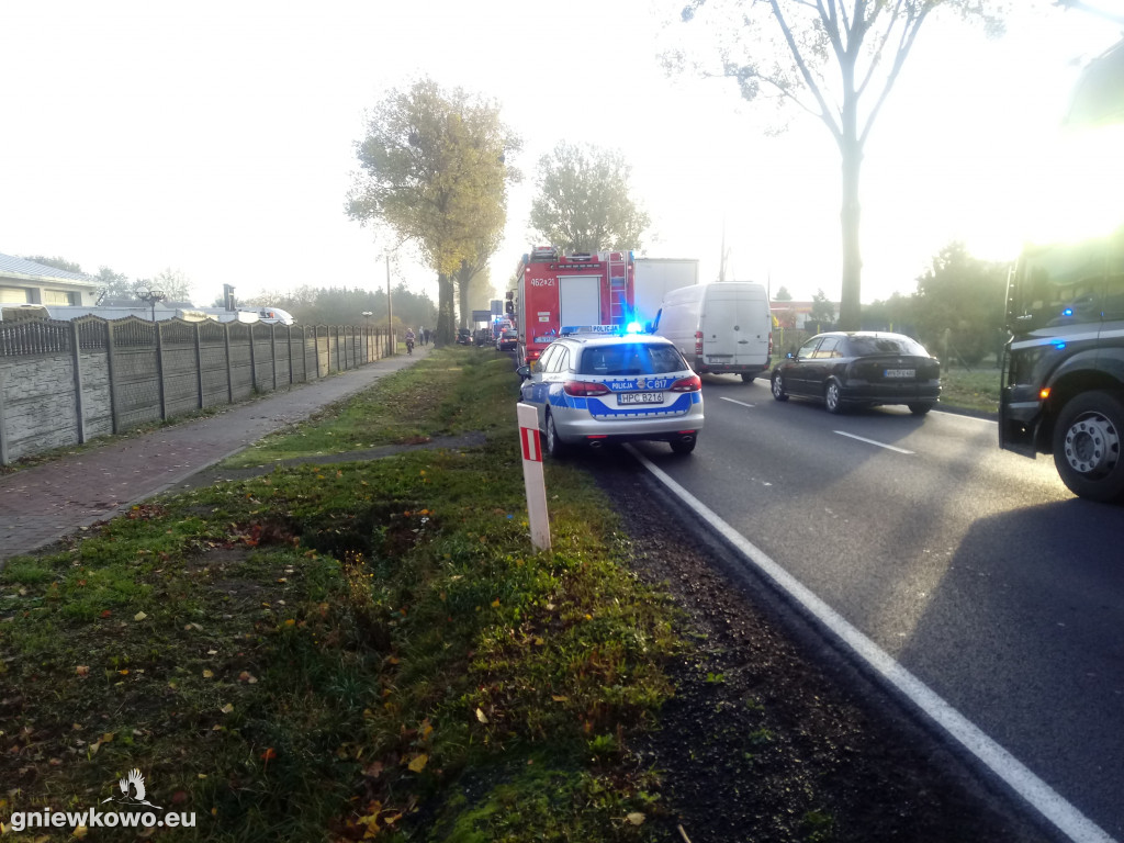 Wypadek na DK 15