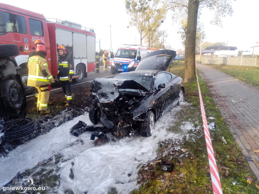 Wypadek na DK 15