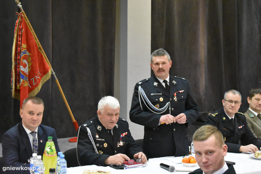 Walne zebranie OSP Gniewkowo i uhonorowanie dha Głuszaka