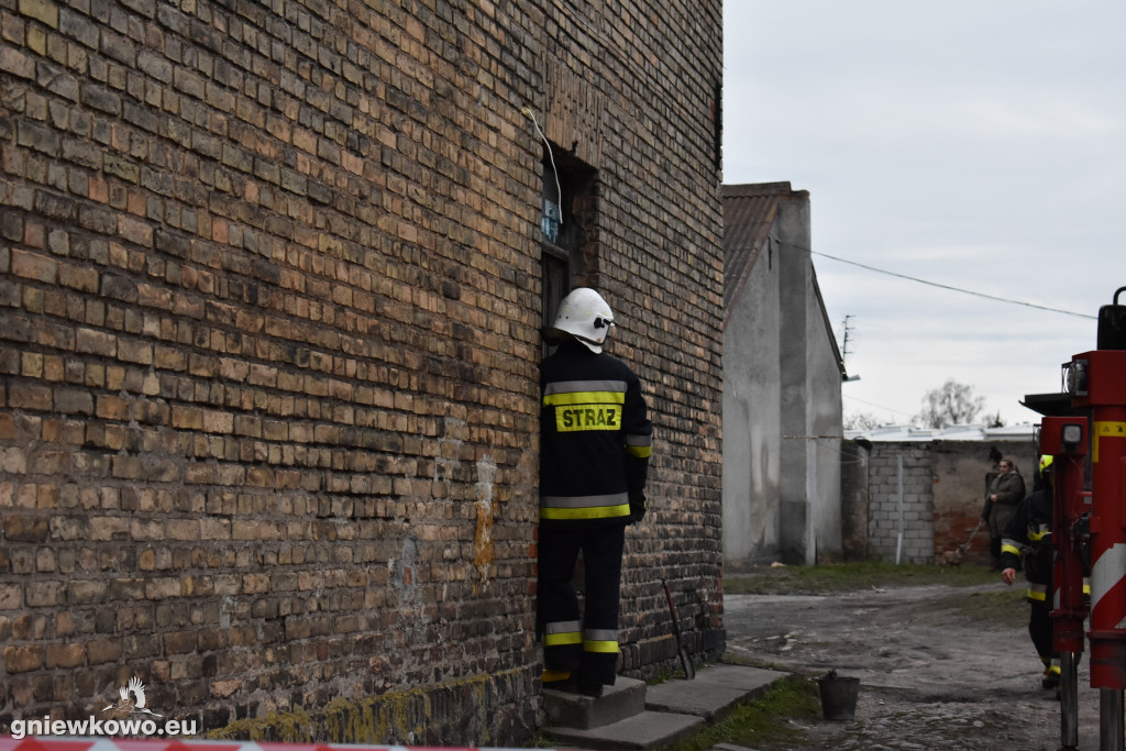 Zadymienie w mieszkaniu na Sobieskiego