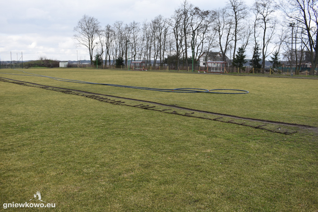 Automatyczne podlewanie na Stadionie Miejskim