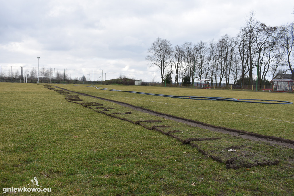 Automatyczne podlewanie na Stadionie Miejskim